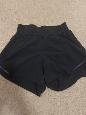 lululemon athletica Black Women's Running Shorts